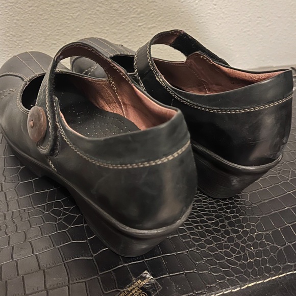 Sanita Black Mary Jane Style Mules - Picture 8 of 11